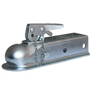 87073 – HUSKY TOWING Trailer Coupler, Straight 2 Inch Wide Channel Mount Bolt-On 3500 Pound Gross Trailer Weight Capa...